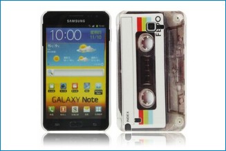 Funda Trasera Samsung Galaxy NOTE . Cassette