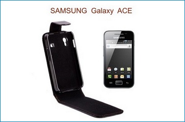 Leather Case for Samsung Galaxy ACE