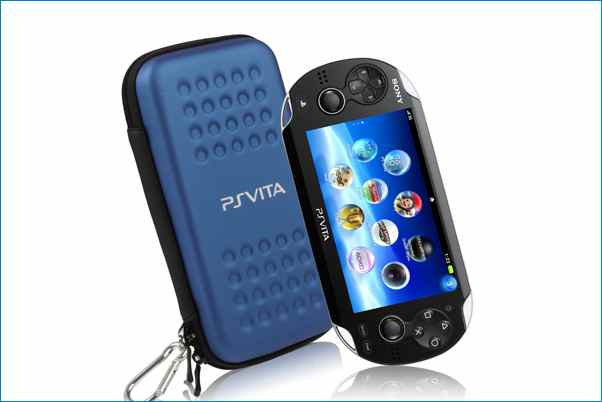 Funda rígida para PS Vita / PSP . Azul