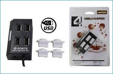 Hub USB 2.0 - 4 Puertos
