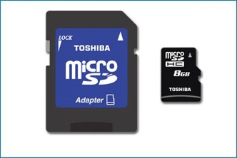 Tarjeta Micro SD HC 8GB TOSHIBA