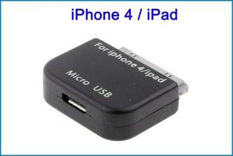 Adaptador Micro USB para iPhone / iPad