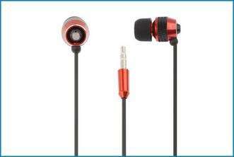 Auriculares Mp3 Mp4 Iphone Ipod - In Ear . Rojo