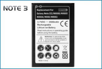 Batera de recambio para Samsung Galaxy NOTE 3