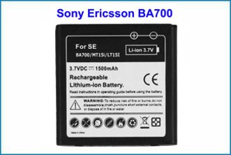 Batera de recambio para Sony Xperia BA700