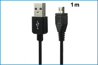 CABLE MICRO USB - NEGRO