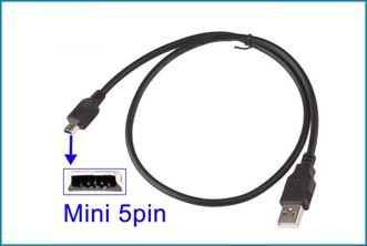 CABLE MINI USB - USB . 1.5M