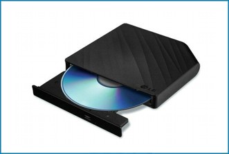 Grabadora DVD USB Externa LG . Negra