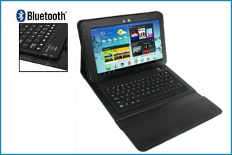 Funda Soporte Teclado Bluetooth Samsung Galaxy Tab 1/2/3 - 10\"