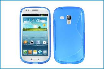 Funda TPU SL para Samsung Galaxy S3 Mini . Azul