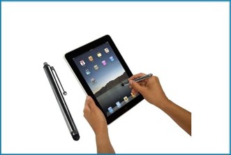 Lpiz para pantallas Capacitivas.  iPad - Tablets . Plata