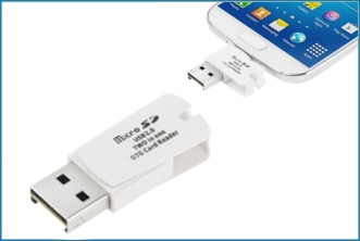 Adaptador MicroSD a Micro USB OTG