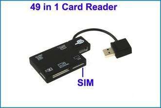 Lector de Tarjetas 49 en 1 USB SIM