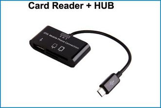Lector Tarjetas Micro USB OTG + Puerto USB