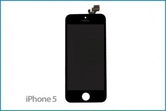 Recambio Pantalla Lcd, Tactil y Marco iPhone 5 . Negra