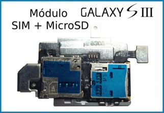 Repuesto Flex Modulo Tarjeta Sim MicroSD Samsung Galaxy S