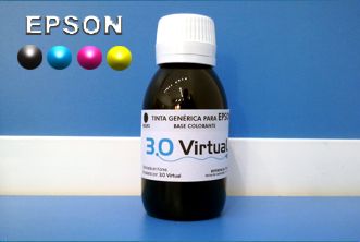 Botella de 100 ml Tinta Genrica Epson / HP / Canon CMYK