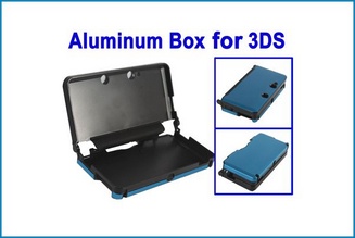 Carcasa de Aluminio Nintendo 3DS -Azul