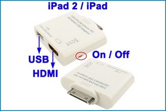 Adaptador HDMI & USB para iPad 3 - 2